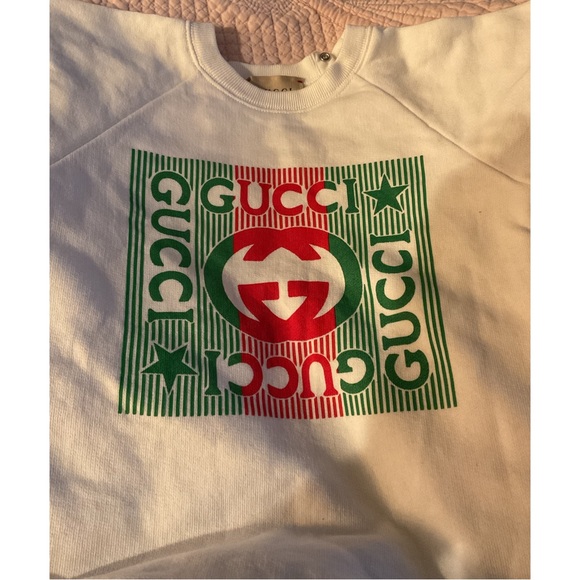 GUCCI ~Baby Felted Sweatshirt - Picture 12 of 15